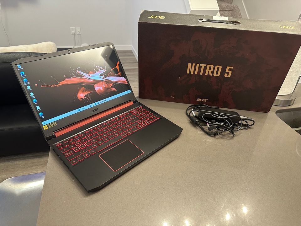 Late 2020 ACER Nitro 5 Gaming Laptop 9TH GEN QUAD CORE/8GB RAM-SSD/NVIDIA GTX - thelaptopshop.ca