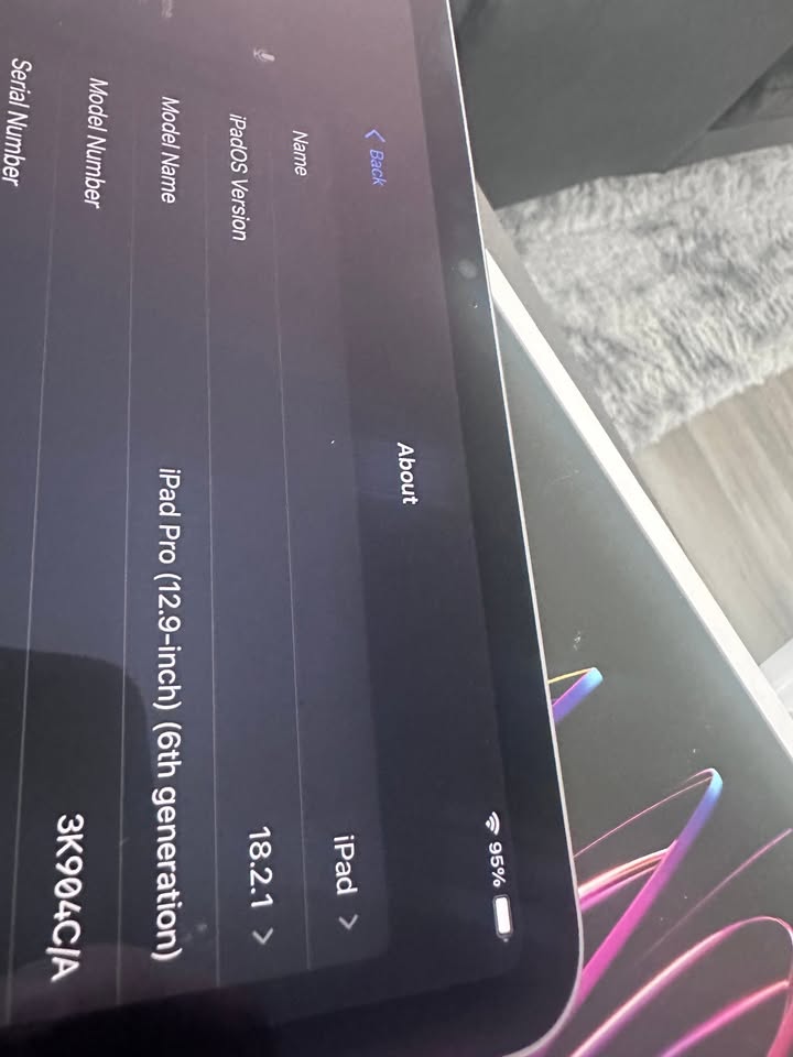 Apple iPad Pro 12.9" Wi-Fi M2 (6th Generation) 