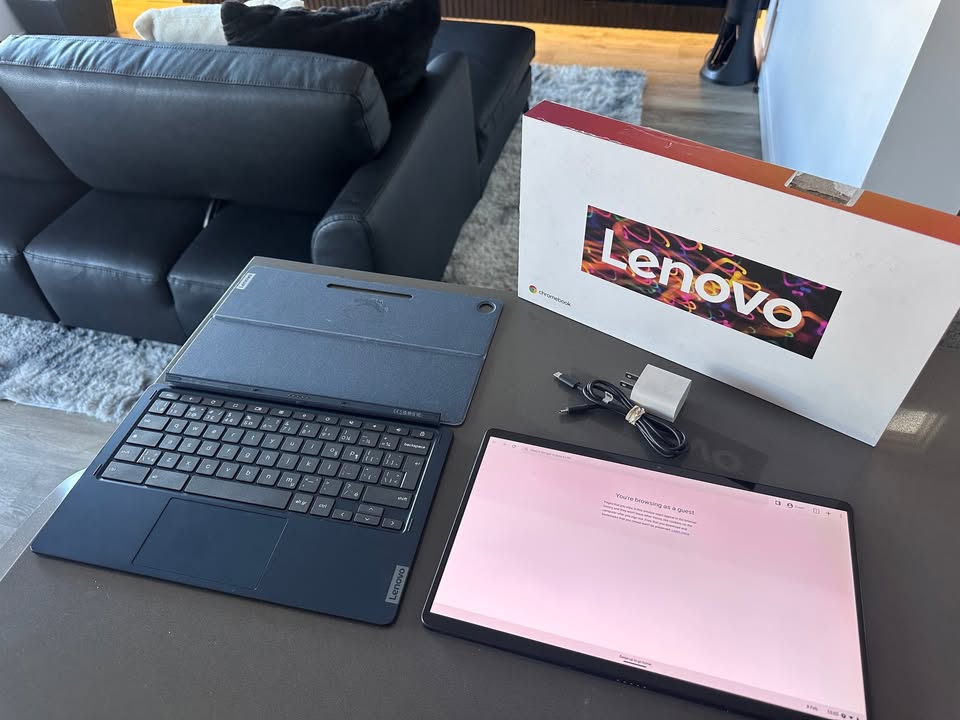 Lenovo IdeaPad Duet 5 13.3” 2 in 1 Chromebook Touchscreen 8 CORE Snapdragon
