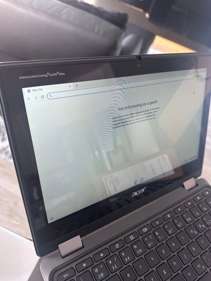 Mid 2023 Acer 11.6" Touch Rugged Chromebook Laptop/128 GB/8 GB/8 Core