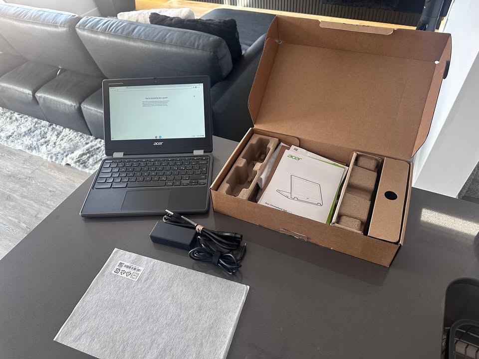 Mid 2023 Acer 11.6" Touch Rugged Chromebook Laptop/128 GB/8 GB/8 Core