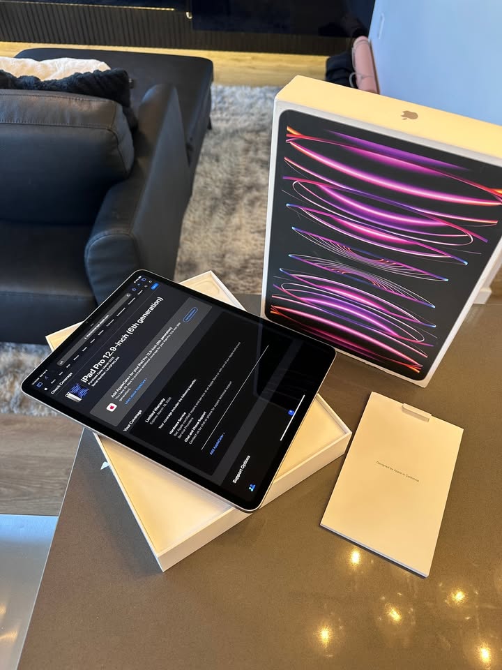 Apple iPad Pro 12.9" Wi-Fi M2 256GB WARRANTY March 2026 (6th Generation) 