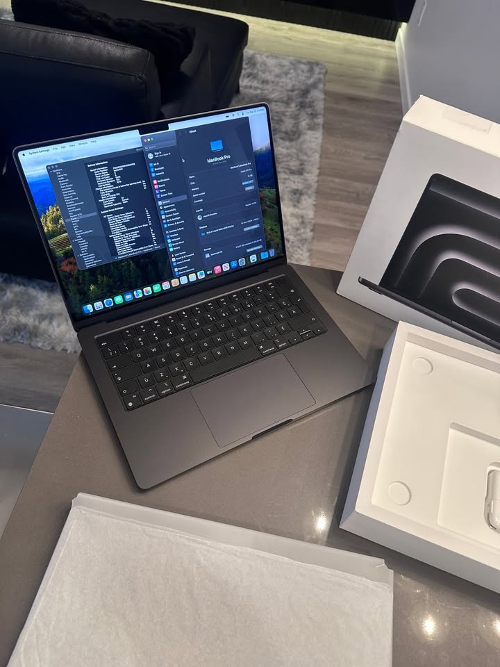 Apple MacBook Pro 14-inch (Late 2023) M3 Pro, 18GB RAM, 512GB SSD – Bl