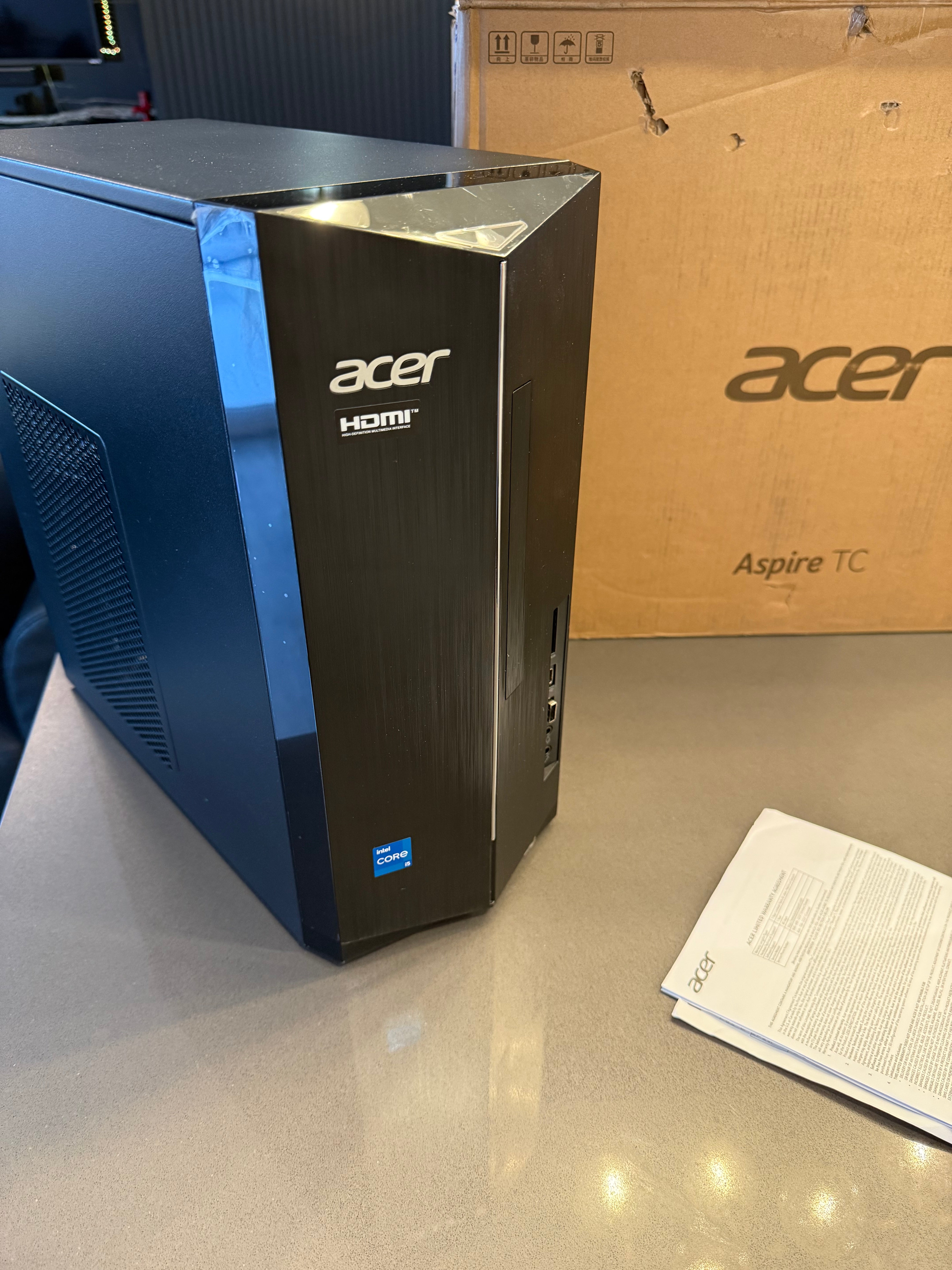 Mid 2025 - Acer Tower 18L Desktop - Intel Core i5-14400 10 CORE - 1TB SSD - 16GB RAM - Windows 11