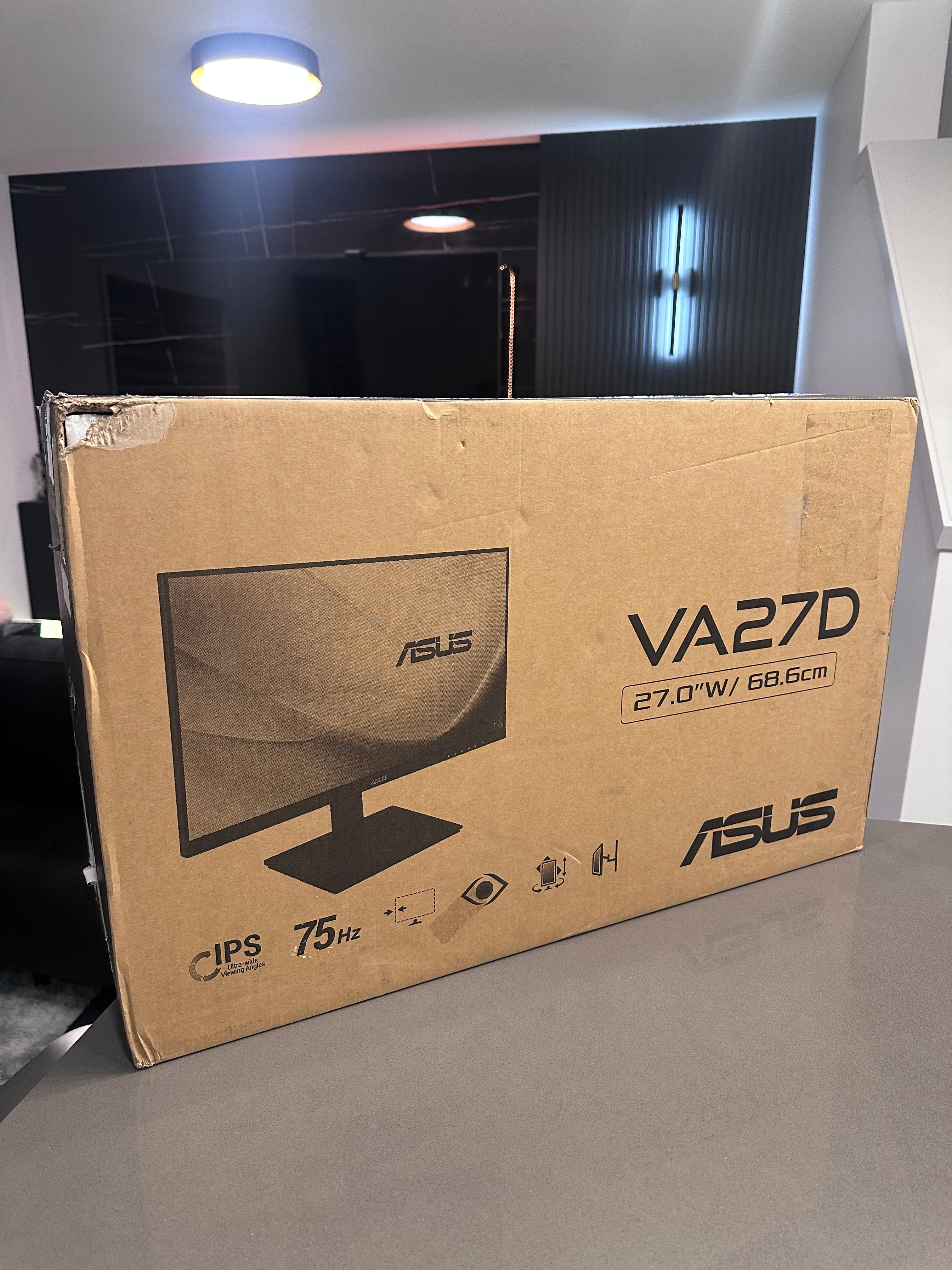 NEW Sealed - ASUS 27” Monitor, 1080P HDMI