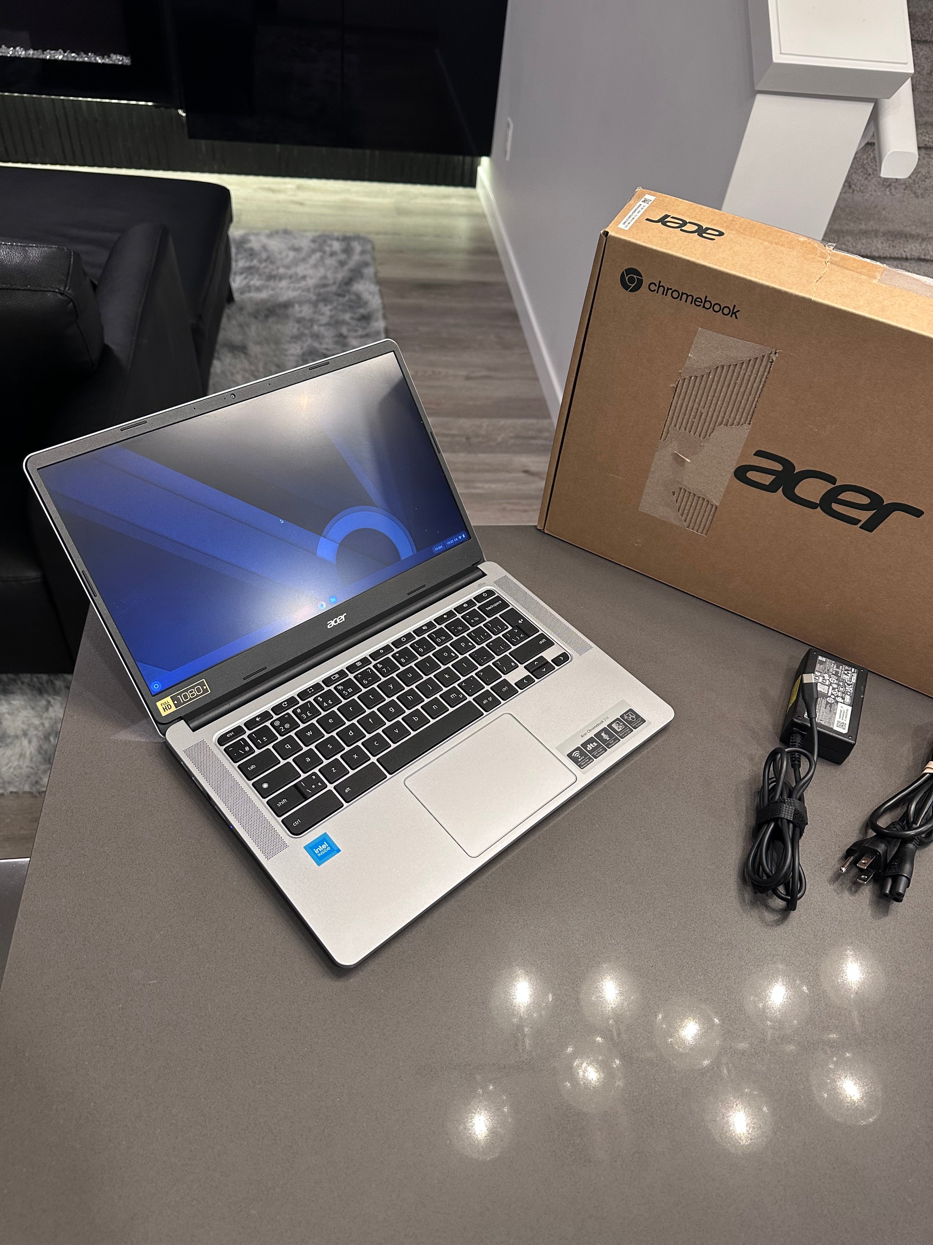 Mid 2024 Acer Chromebook 14” Full HD 1080p, Intel Dual Core/4GB Ram/64GB