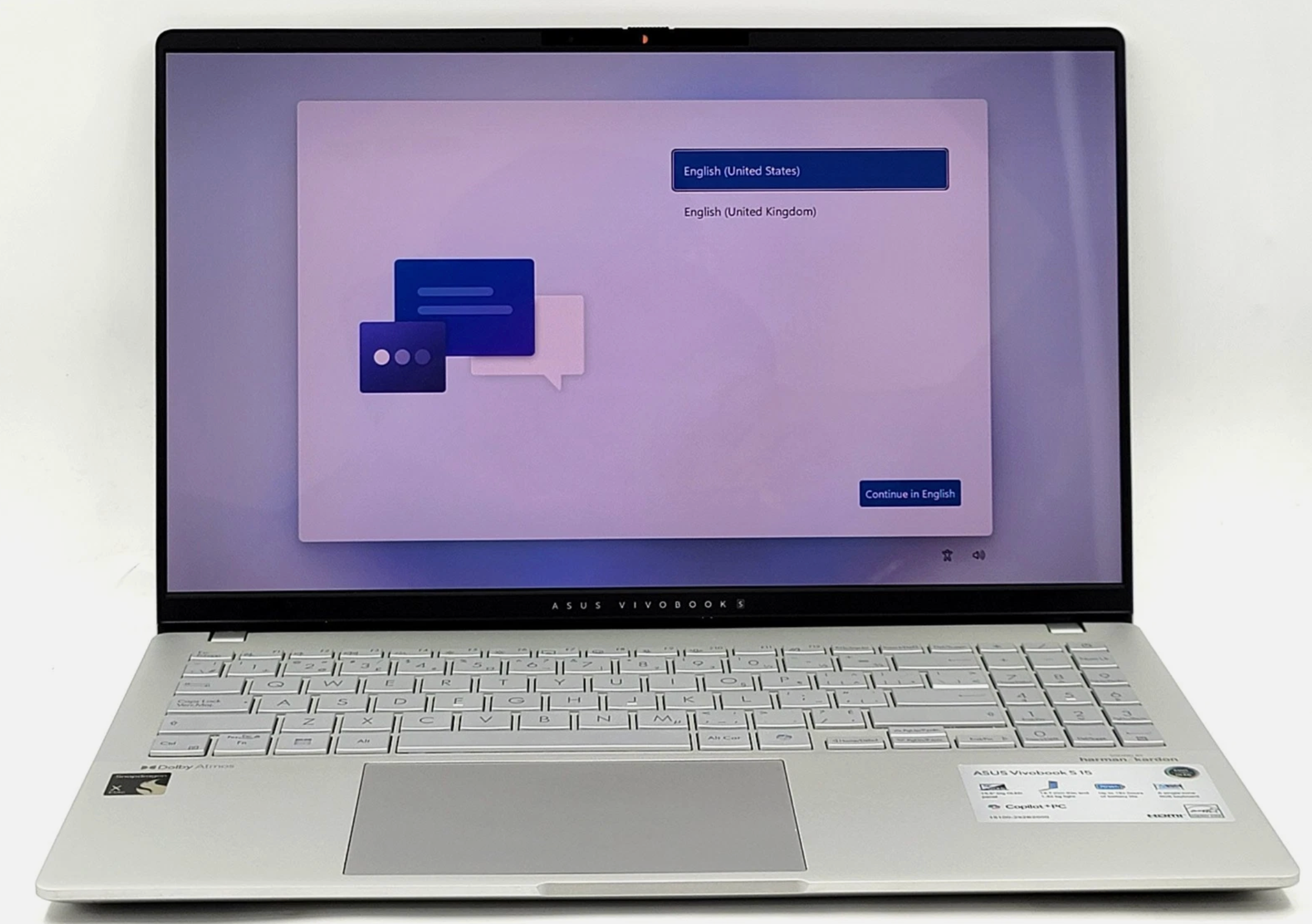 2024 ASUS Vivobook S15 15.6" OLED | Snapdragon X Elite - 16GB RAM - 512GB SSD | Win 11