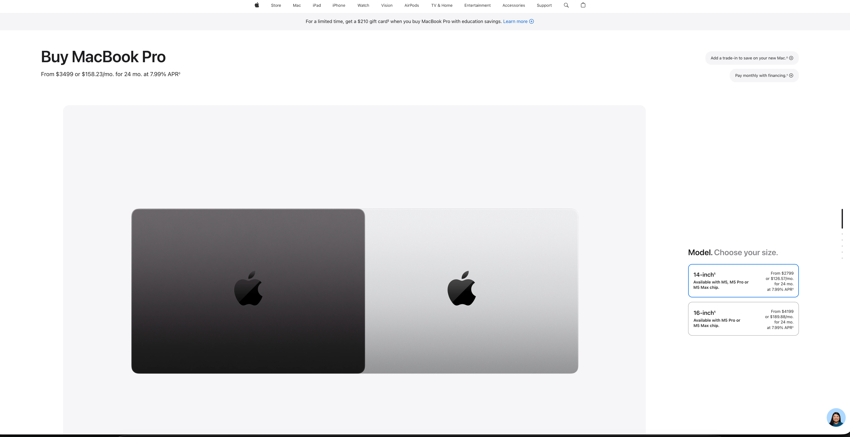2026 Apple MacBook Pro 14.2" Silver | M5 Pro - 24GB RAM - 1TB SSD | macOS