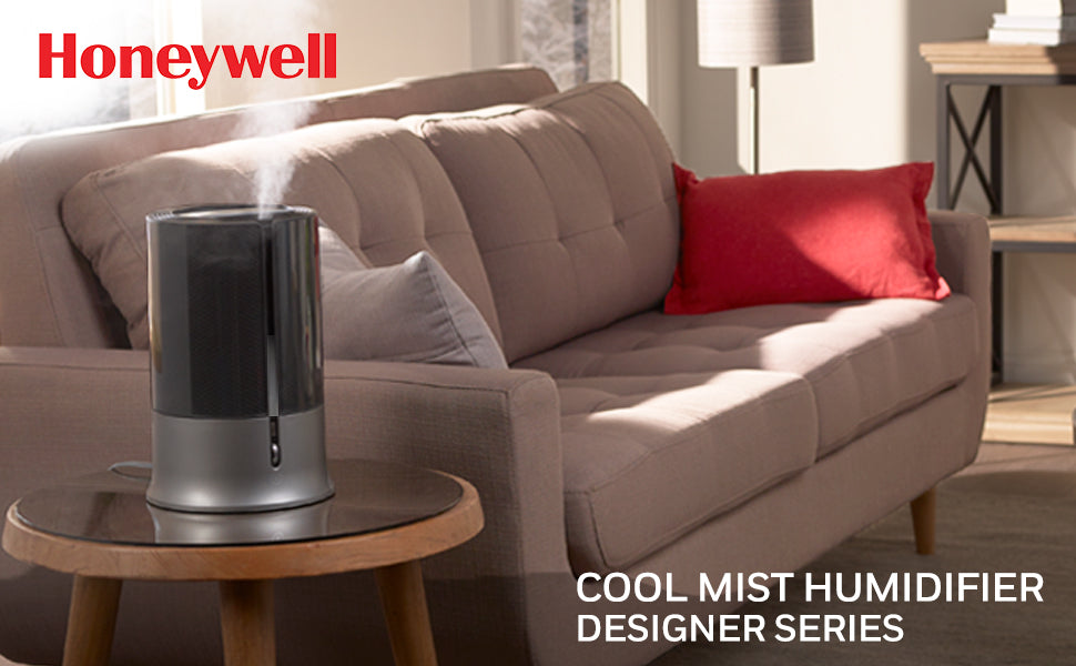 Honeywell HUL430BC Designer Series Cool Mist Ultrasonic Humidifier - Black