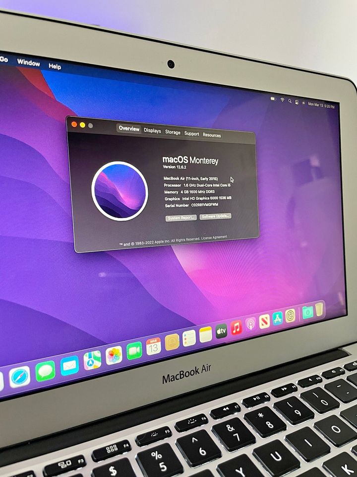2015 Apple Macbook Air 11" - Intel Core i5 - $299 - thelaptopshop.ca
