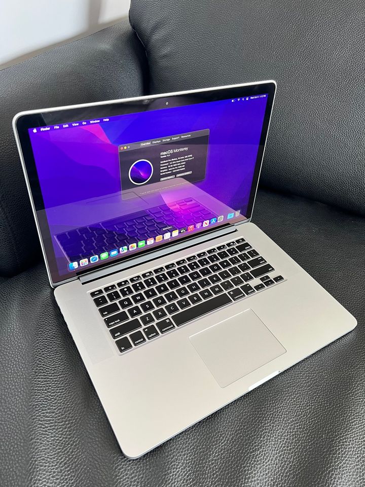 2015 Apple Macbook Pro Retina - 15.4"- Core i7 QUAD - 16GB RAM -512GB SSD - thelaptopshop.ca