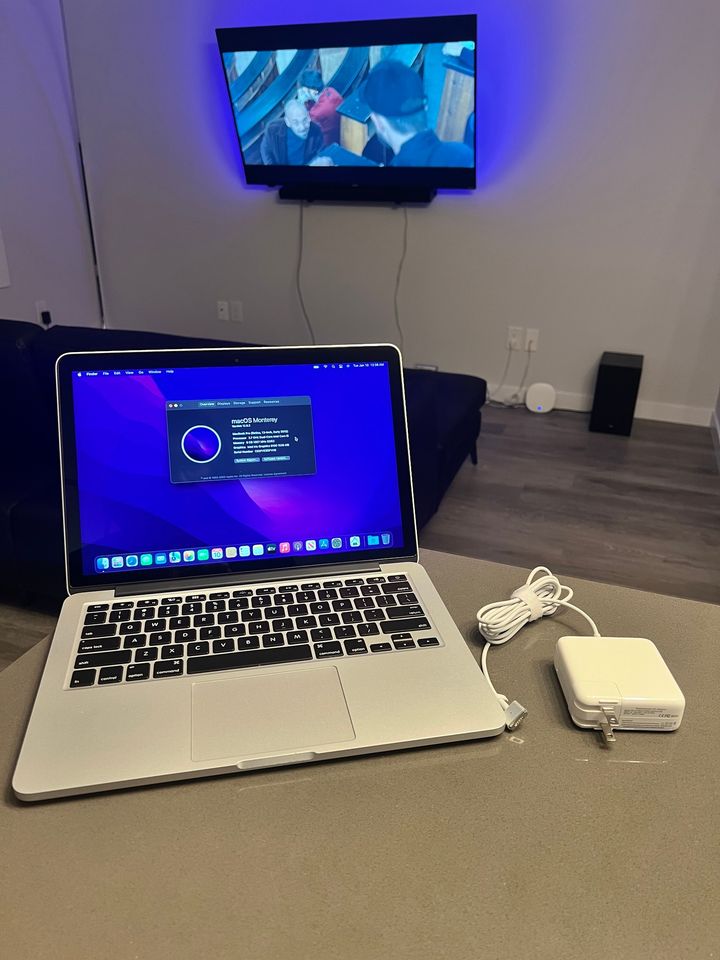2015 Apple Macbook Pro Retina/Core i5/256GB SSD/8GB macOS Monterey - thelaptopshop.ca