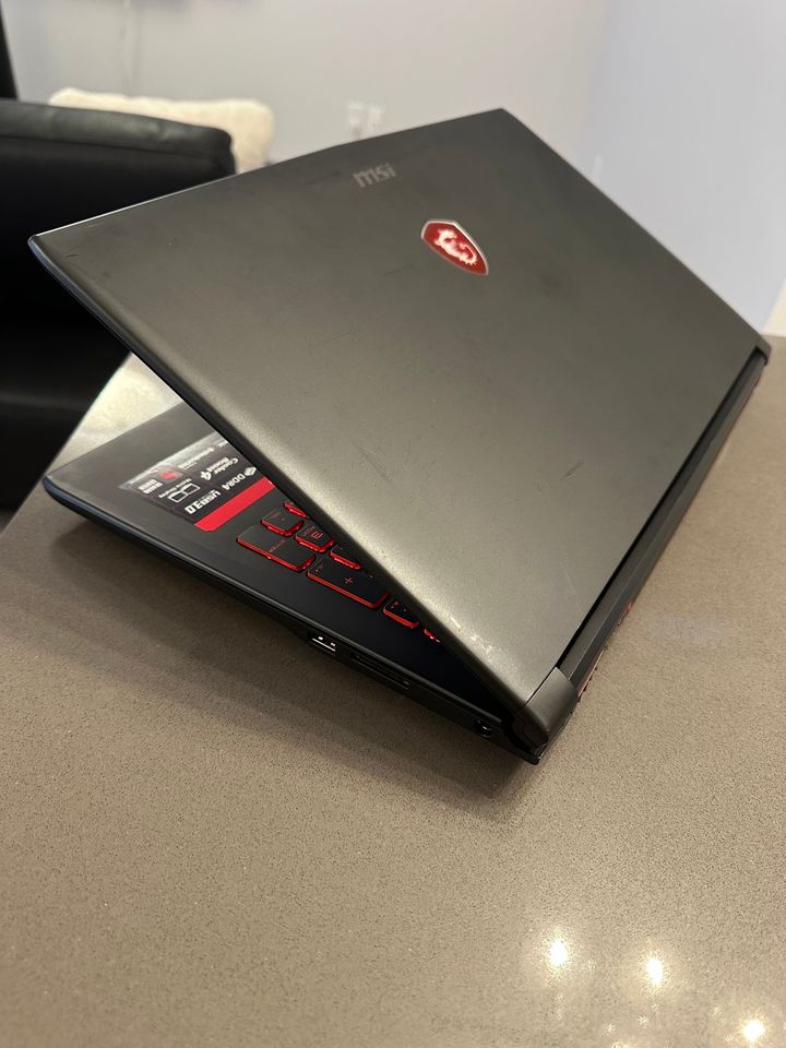 MSI Gaming Laptop-Core i5 QUAD/8GB RAM-1TB/NVIDIA GTX/STEELSERIES Keyboard - thelaptopshop.ca