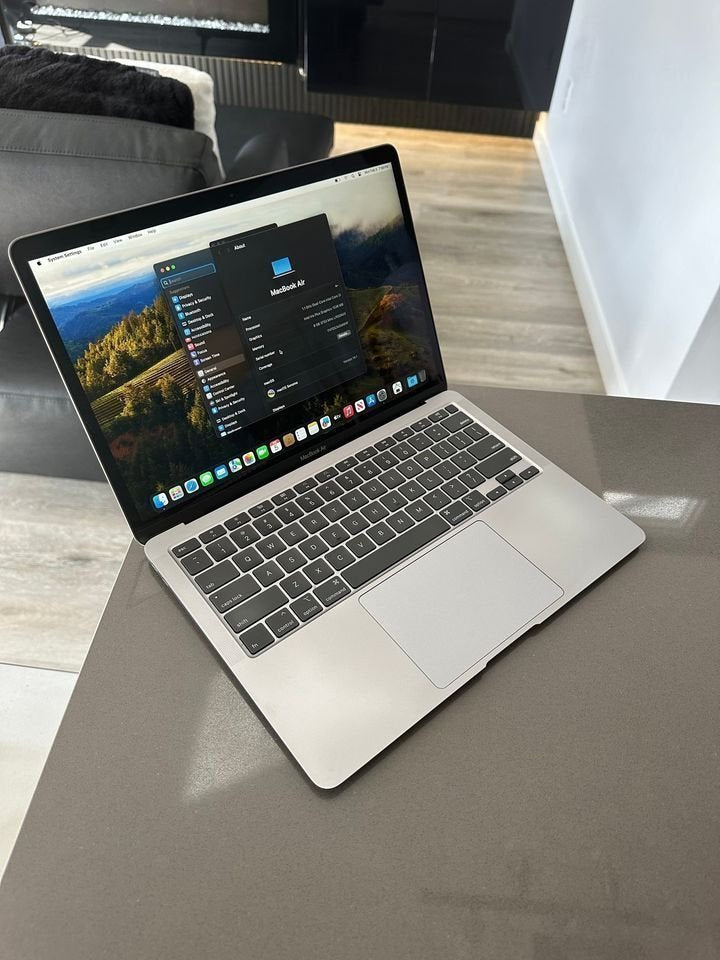 2020 Apple Macbook Air Retina/Space Grey- 256 GB-8 GB-Touch ID