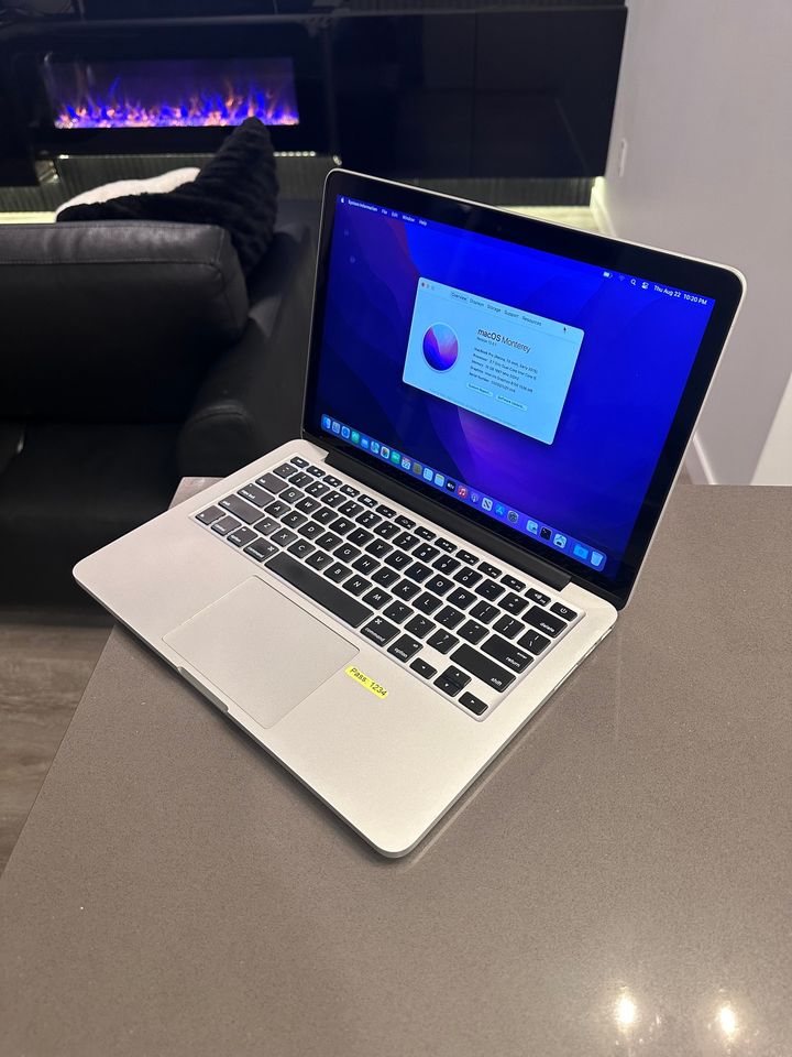 2015 Apple Macbook Pro Retina/Core i5 2.9Ghz /16GB/ Upgraded 512GB/$340