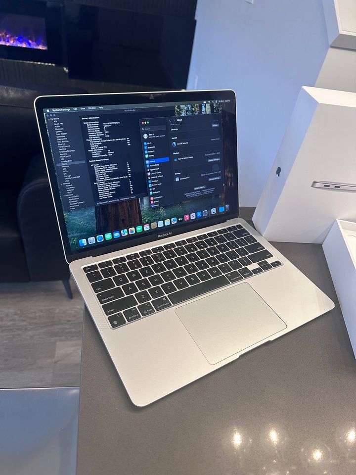 2020 Apple Macbook Air- M1/ macOS Sequoia With Box $740