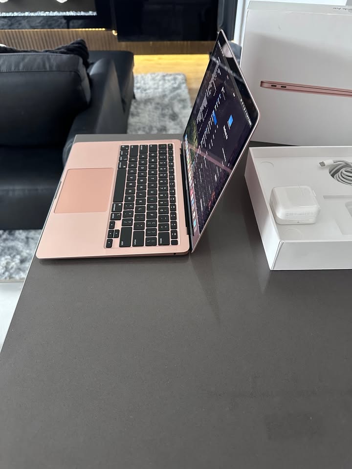 2020 Apple Macbook Air Gold- M1/ English macOS Sequoia