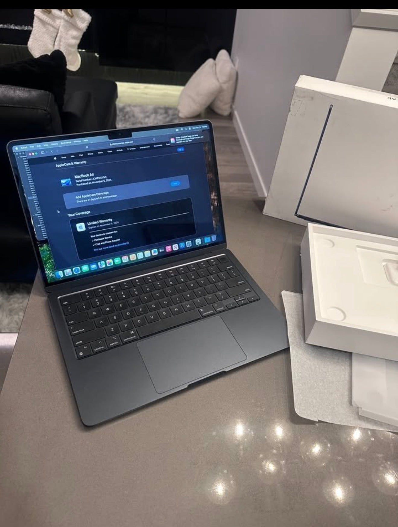 2024 Apple Macbook Air 13.6"/ M3/100% Battery/12 Cycle!/WARRANTY Nov 4, 2026
