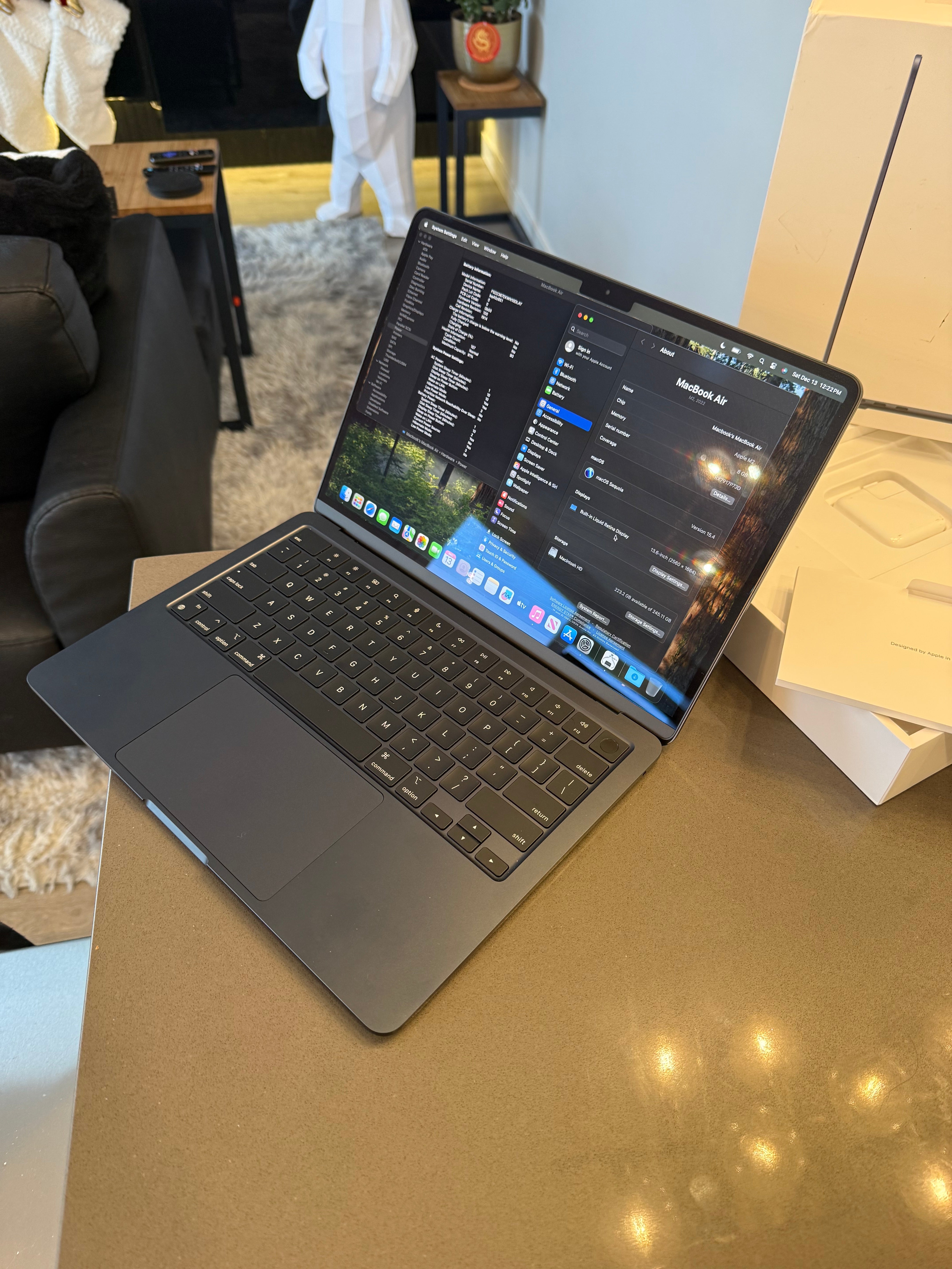 Apple Macbook Air 13.6" Midnight/ M2 - 8 CORE/ Buy Now Pay Later