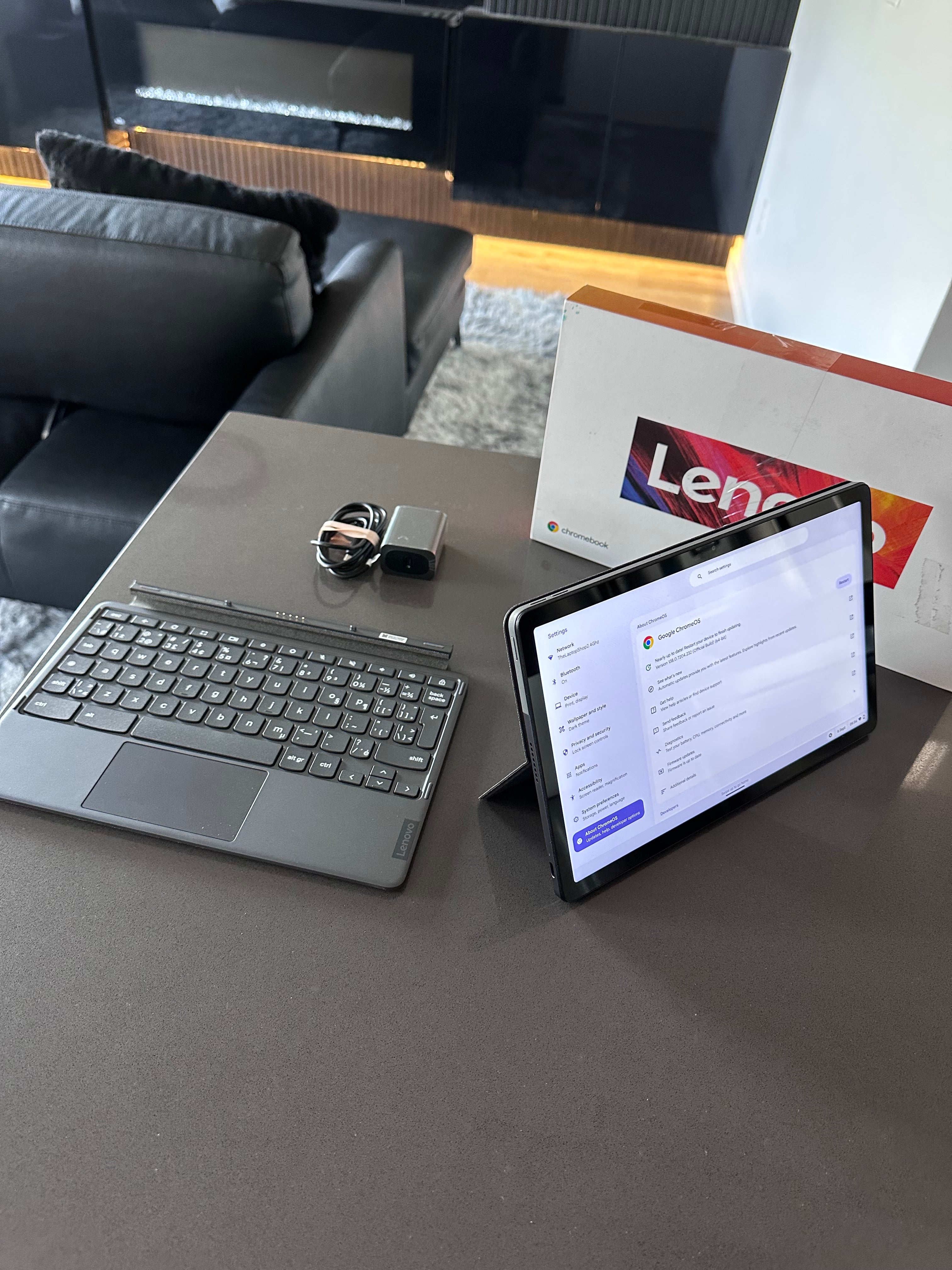 Lenovo Ideapad Chromebook | IP Duet 3 | Detachable Laptop | 10.9" 2K Touchscreen | Qualcomm 8 CORE Snapdragon Processor | 4GB  RAM 64GB