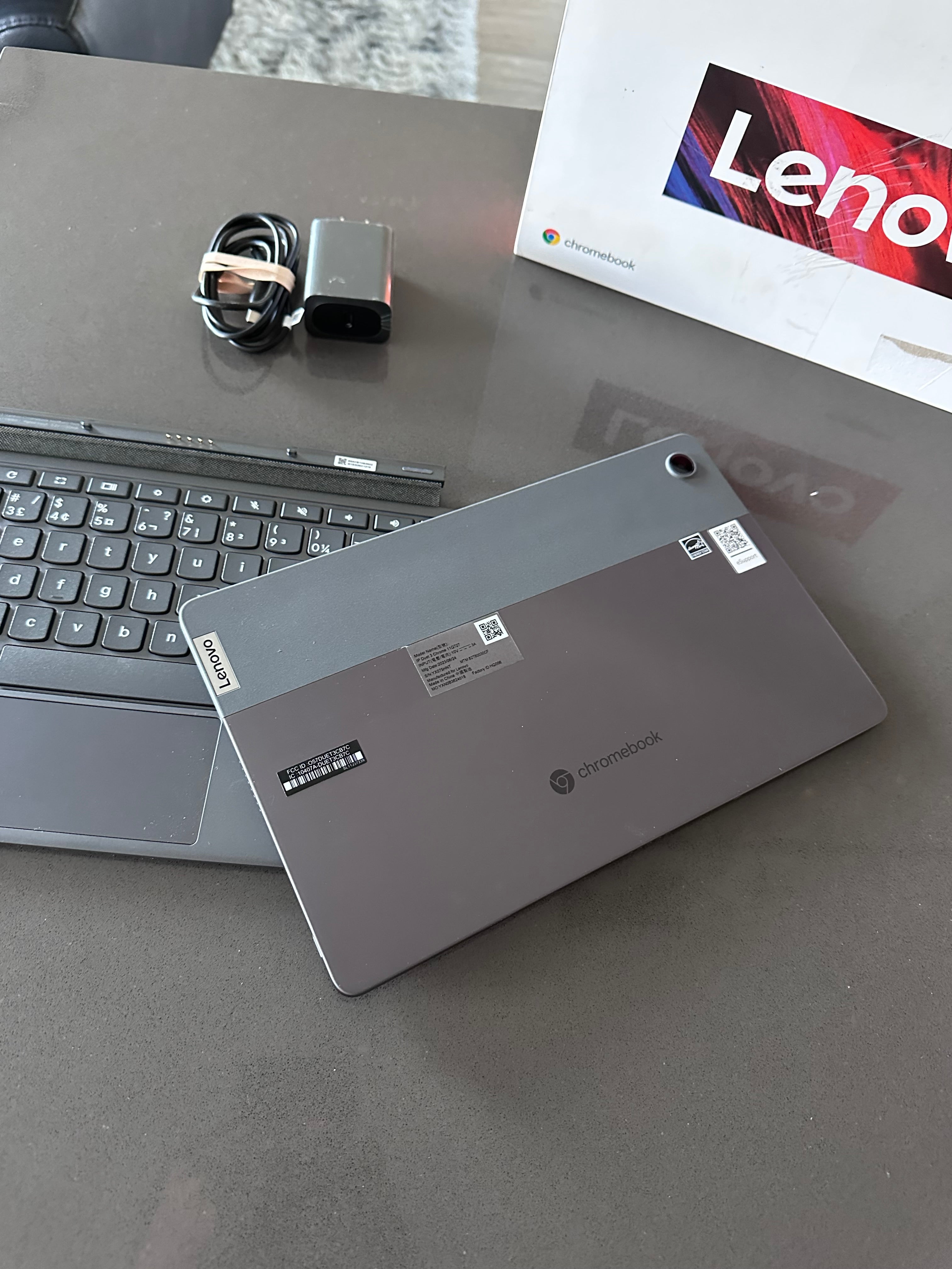Lenovo Ideapad Chromebook | IP Duet 3 | Detachable Laptop | 10.9" 2K Touchscreen | Qualcomm 8 CORE Snapdragon Processor | 4GB  RAM 64GB