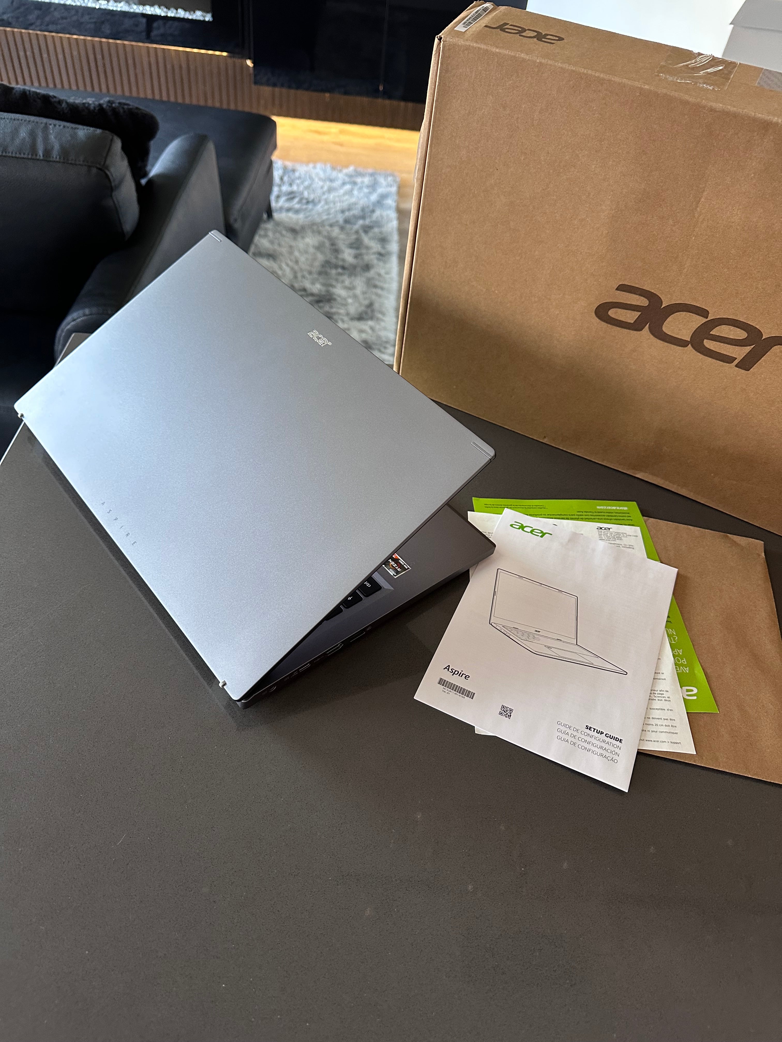 Acer Aspire 5 15.6" Laptop AMD Ryzen 7 - 8 CORE 16GB RAM, 512GB SSD - Win 11