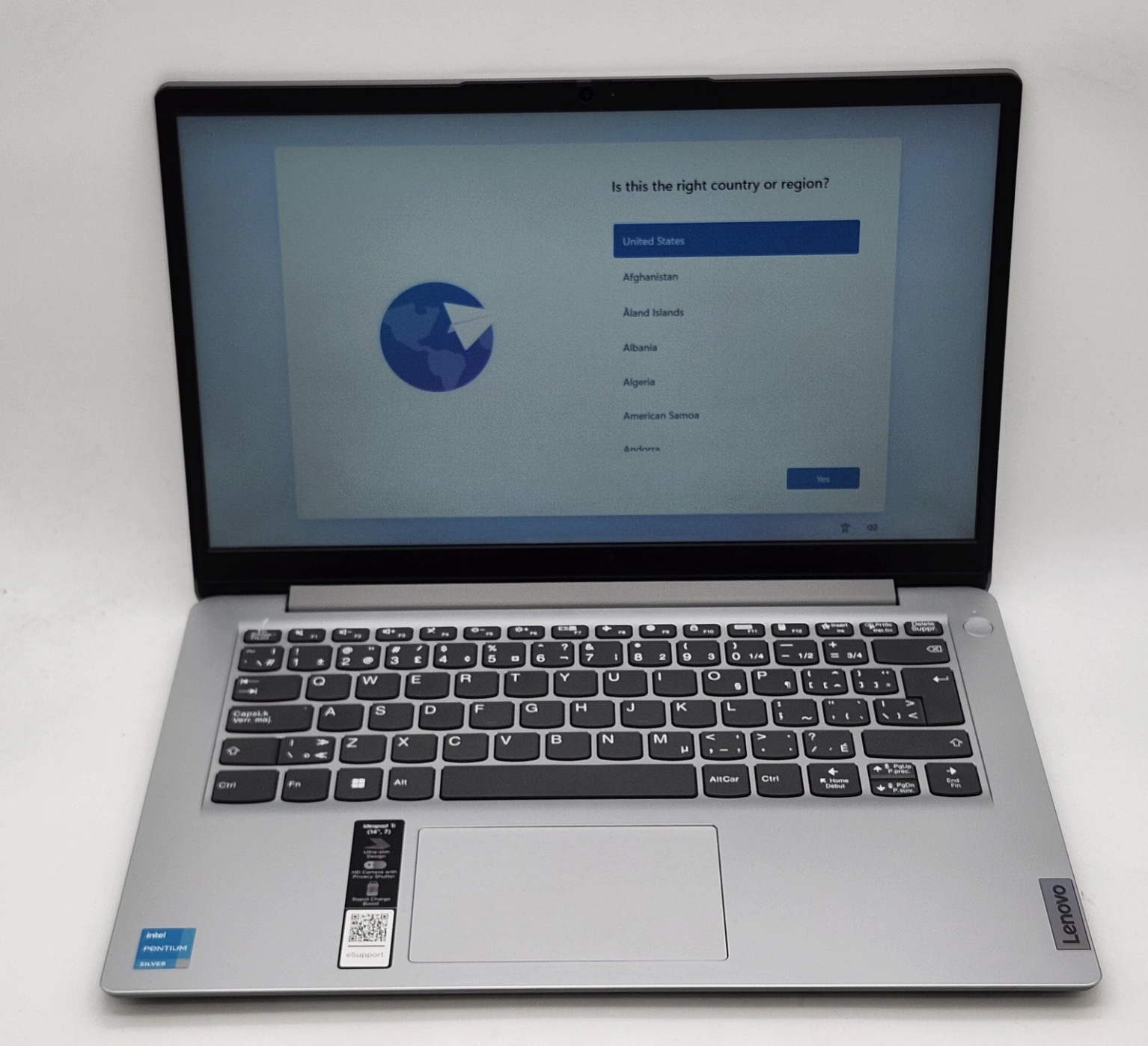 Lenovo IdeaPad 1i 14" Laptop | Intel Pentium | 4GB RAM | 128GB
