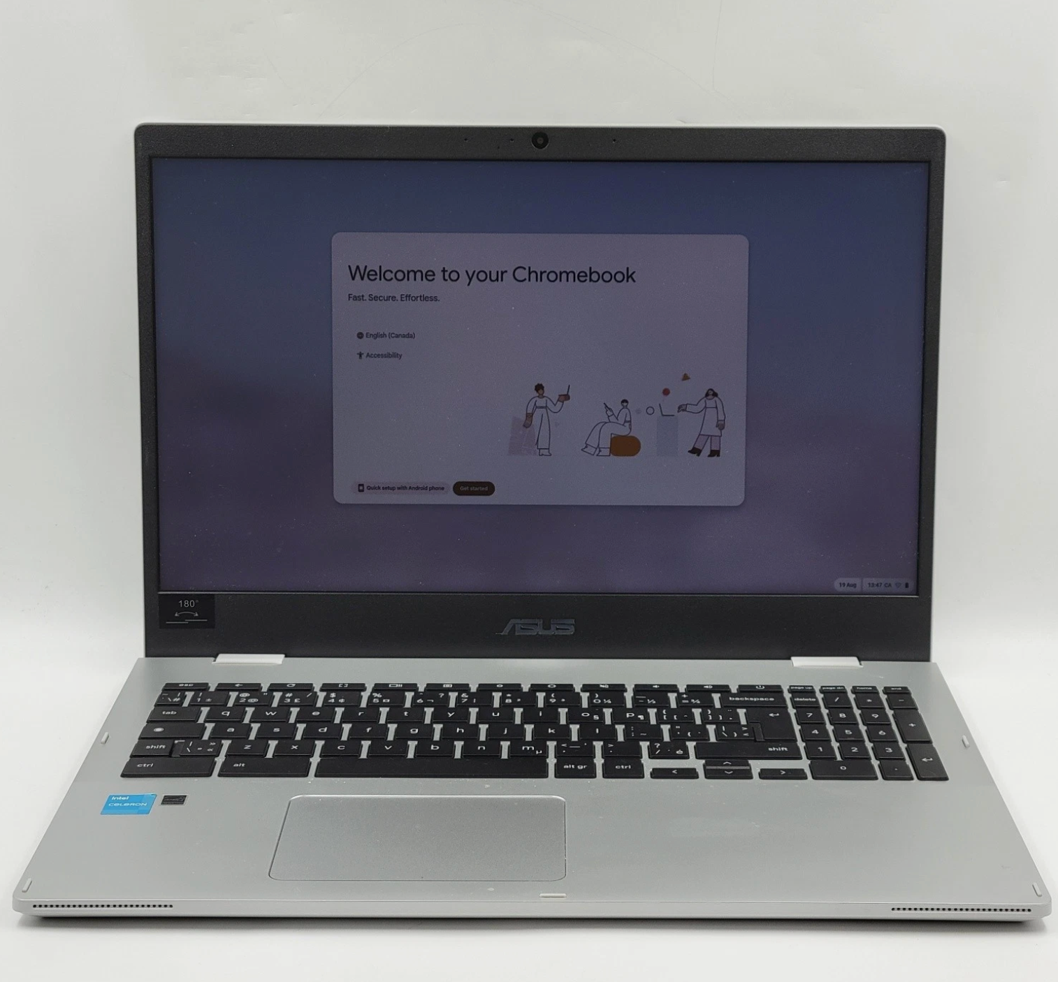 ASUS Chromebook CX1 15.6" | Intel Celeron | 4GB RAM | 64GB