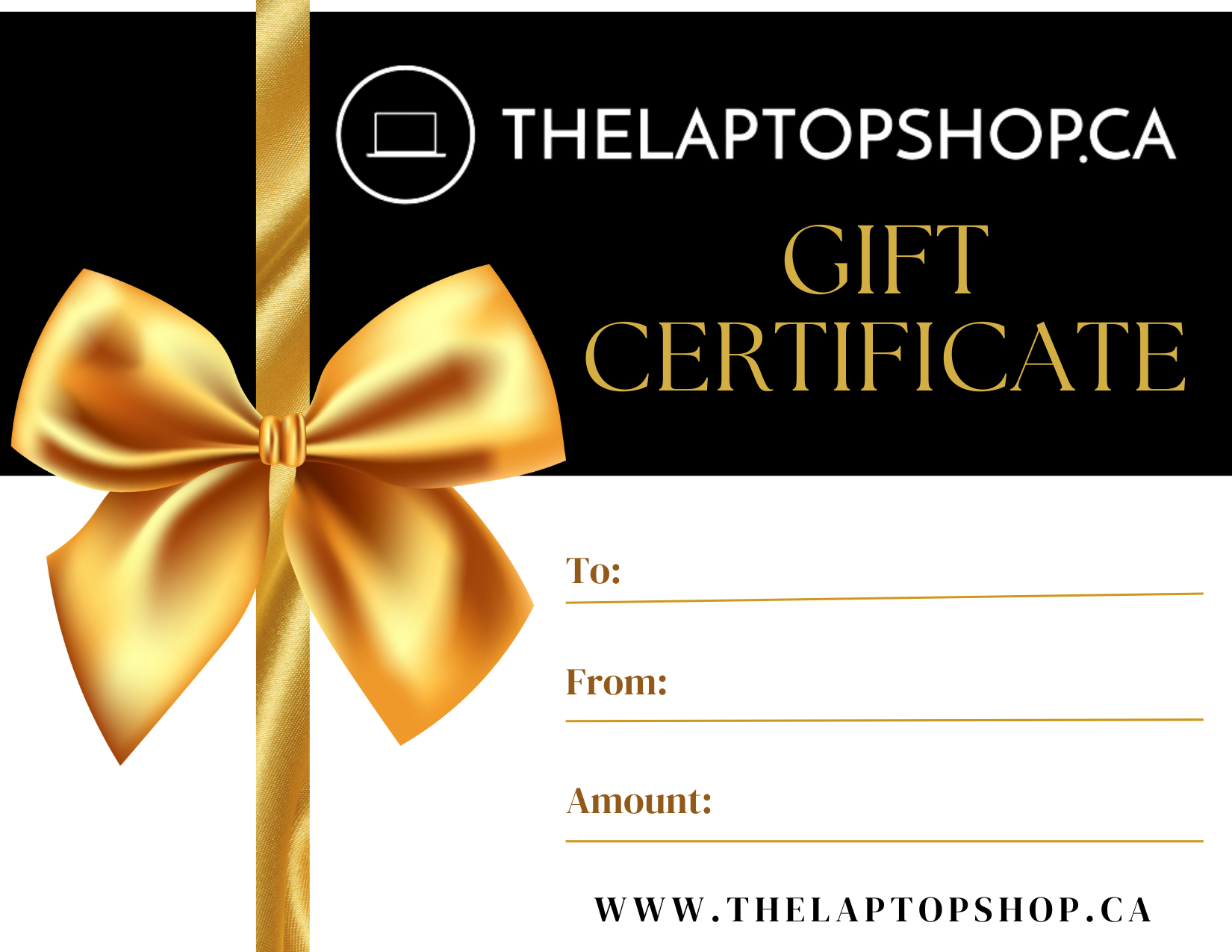 TheLaptopShop.ca Gift Card