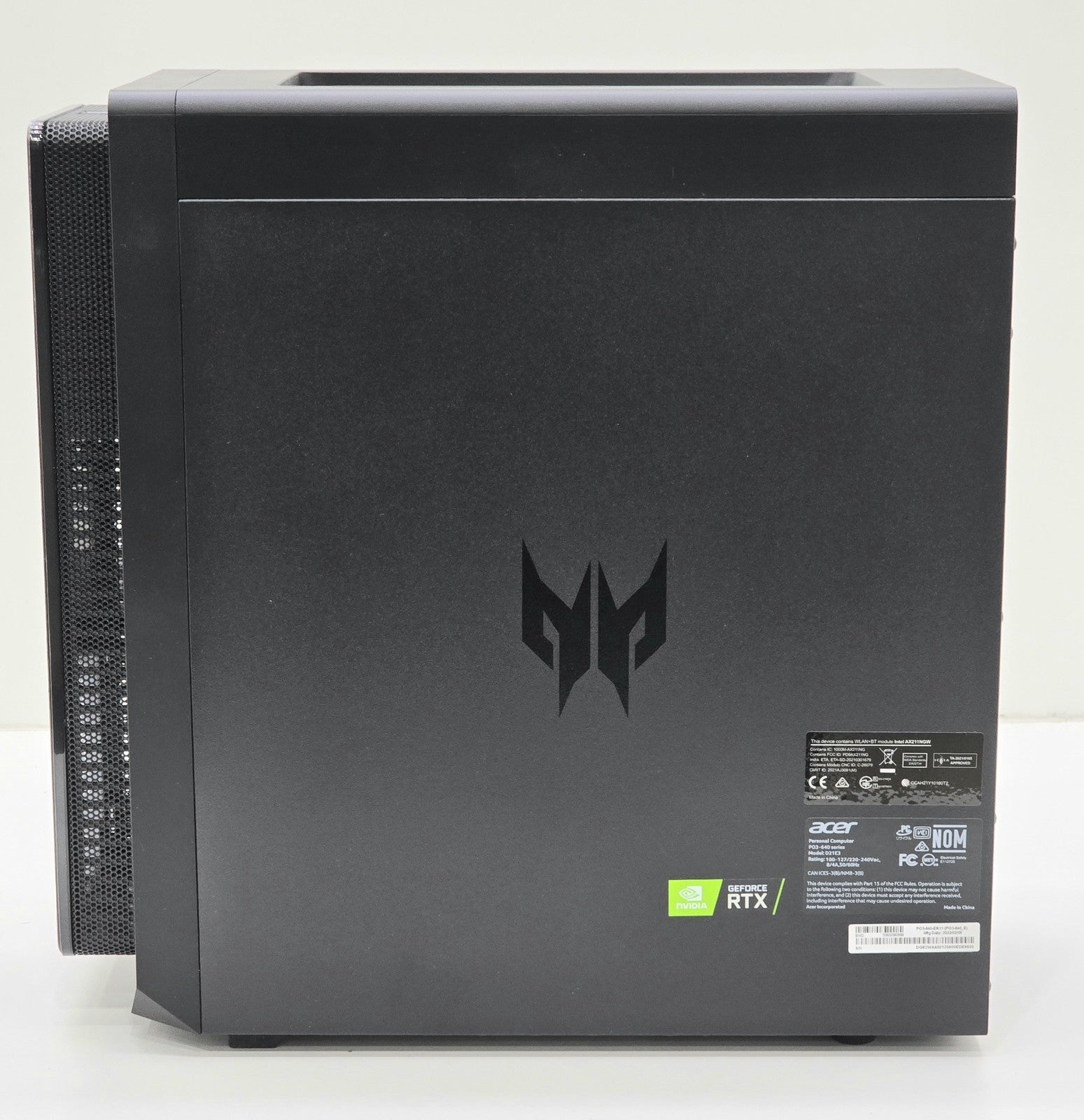 Acer Predator Orion 3000 Intel i7-12700F 12 CORE - RTX 3060 12GB - 512GB SSD + 1TB HDD - 16GB RAM