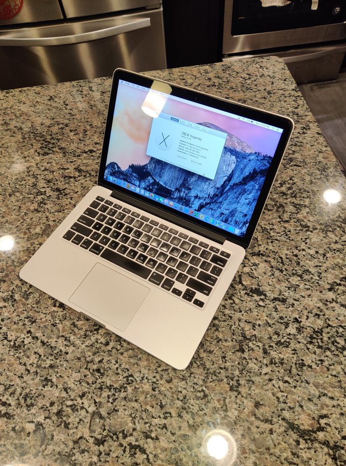 Apple Macbook Pro 13" Retina 2015 - Intel Core i5 2.7 Ghz- 8GB Ram- SSD - thelaptopshop.ca