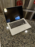 2012 Apple Macbook Pro 13" - Core i7 2.9 Ghz 8GB RAM 750GB HDD