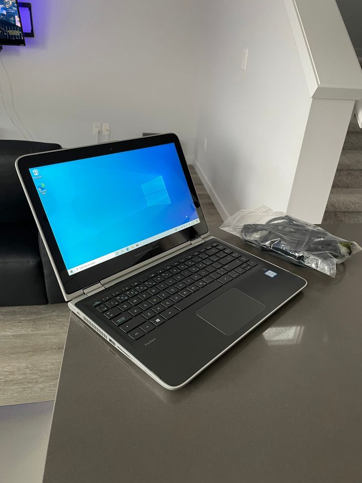 HP Pavilion x360 13.3" HD Touchscreen- Core i3-6GB Ram-500GB-bang & olufsen - thelaptopshop.ca