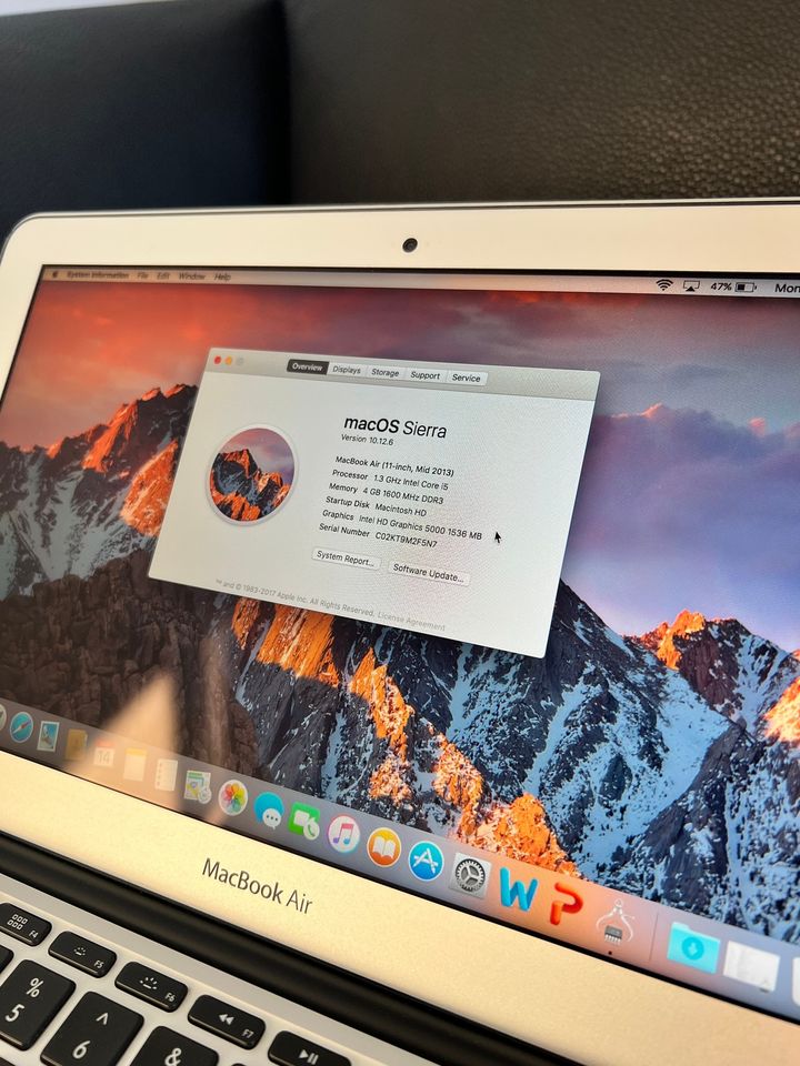 2013 Apple Macbook Air 11" - Intel Core i5 - 153 Battery Cycles - thelaptopshop.ca